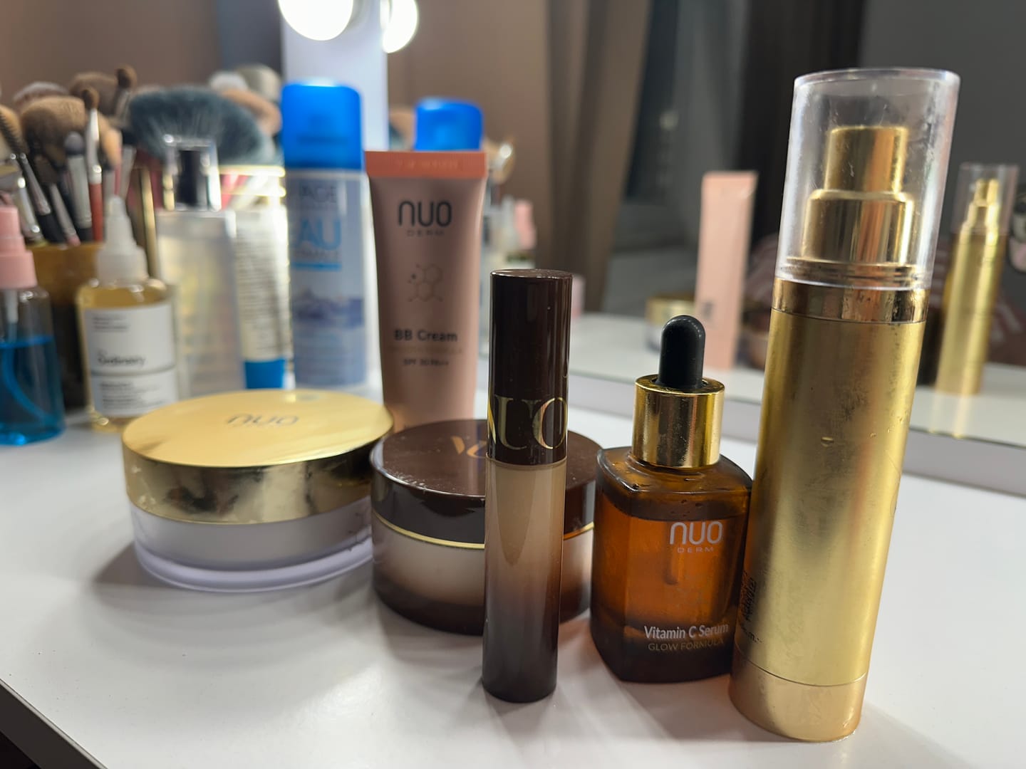 Customer photo review of Set Ser Vitamina C, Crema Retinol, Crema Melc, BB Cream si Concealer (5 produse)