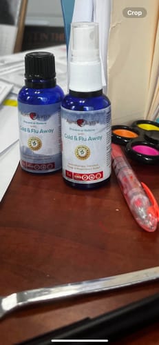 Customer photo review of Aunt Lyn's Cold & Flu Away