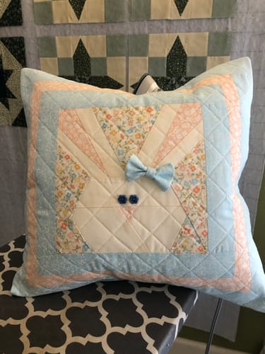 Customer photo review of Bonita Bunny Pillow Kit