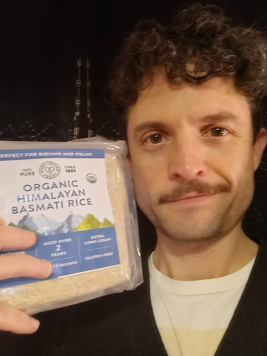 Customer photo review of Himalayan Basmati Rice Aged 2 Years, Certified Organic - 2 lbs