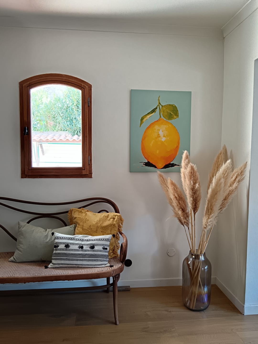 Customer photo review of Tableau Cuisine "Citron" - Décoration Murale Lumineuse