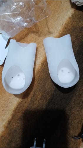 Customer photo review of LiftLuxe™ Heel Pads