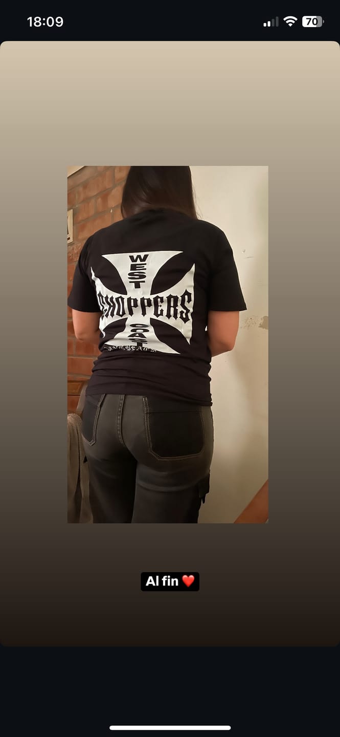 Customer photo review of Polera WEST COAST CHOPPERS