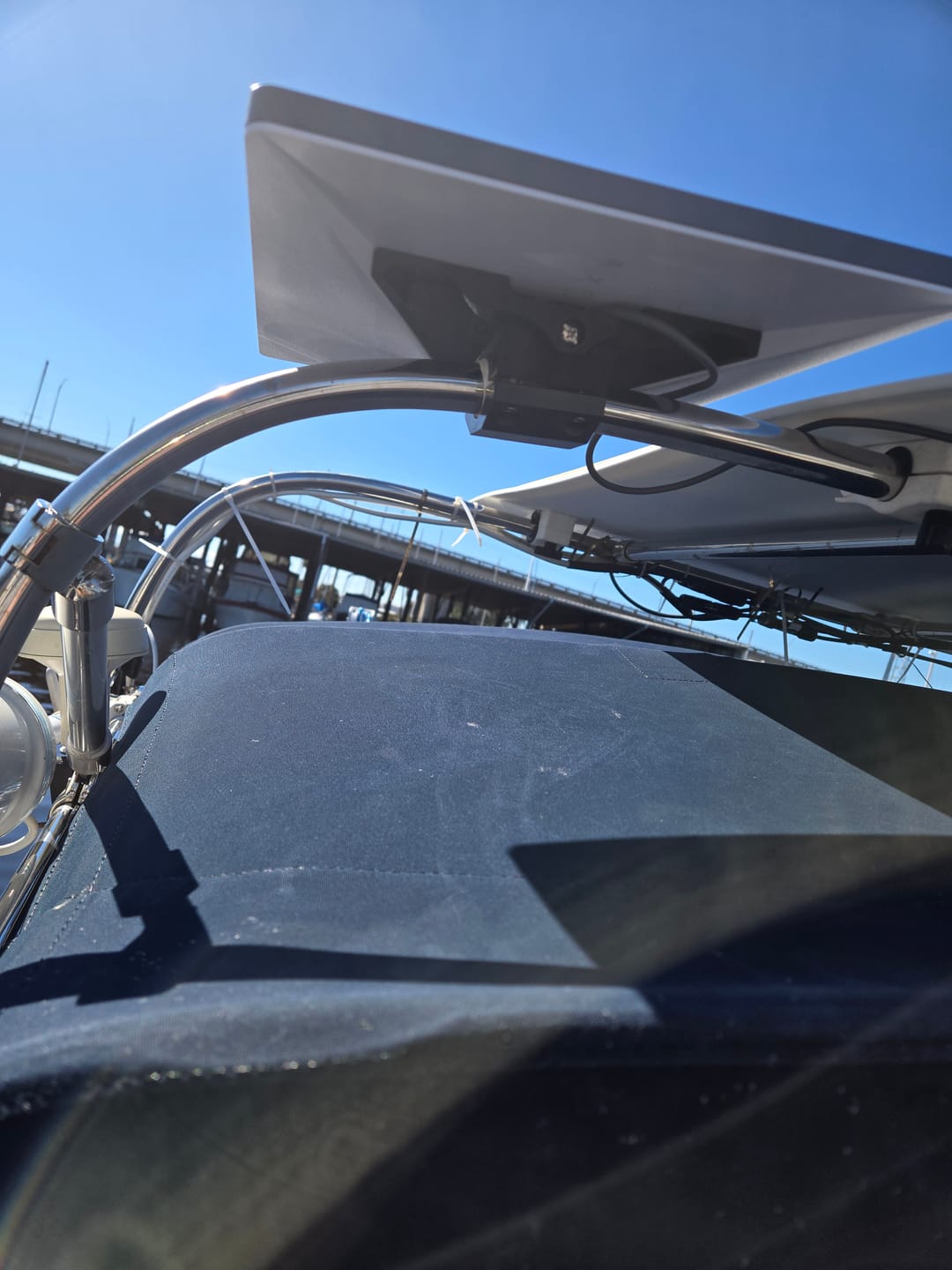 Customer photo review of Starlink Mini Rail Mount