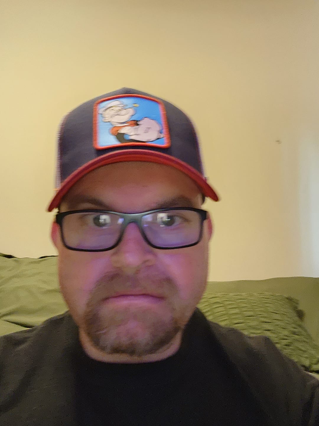 Customer photo review of OVERLORD X Popeye: Trucker Cap