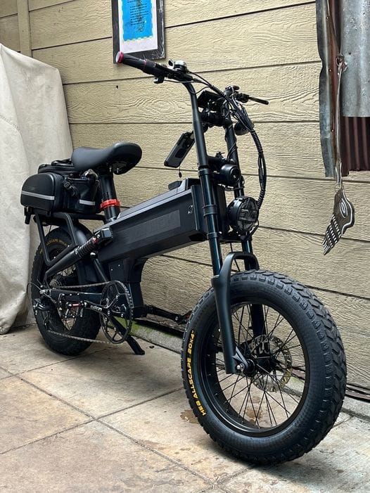 Customer photo review of 2025 Upgraded A8 Pro Max 52V eBike
