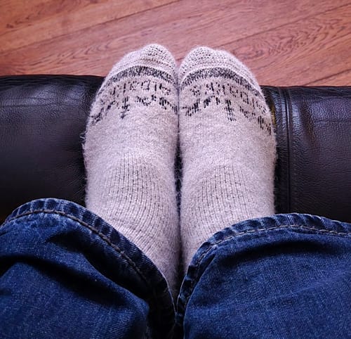 Customer photo review of Kongesokken
