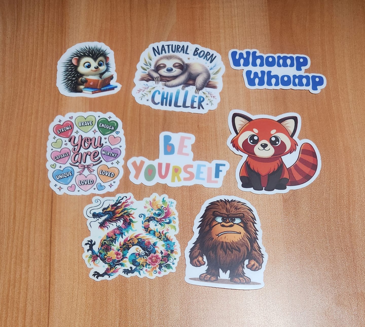 Customer photo review of KIDS STICKER CLUB | Monthly Subscription