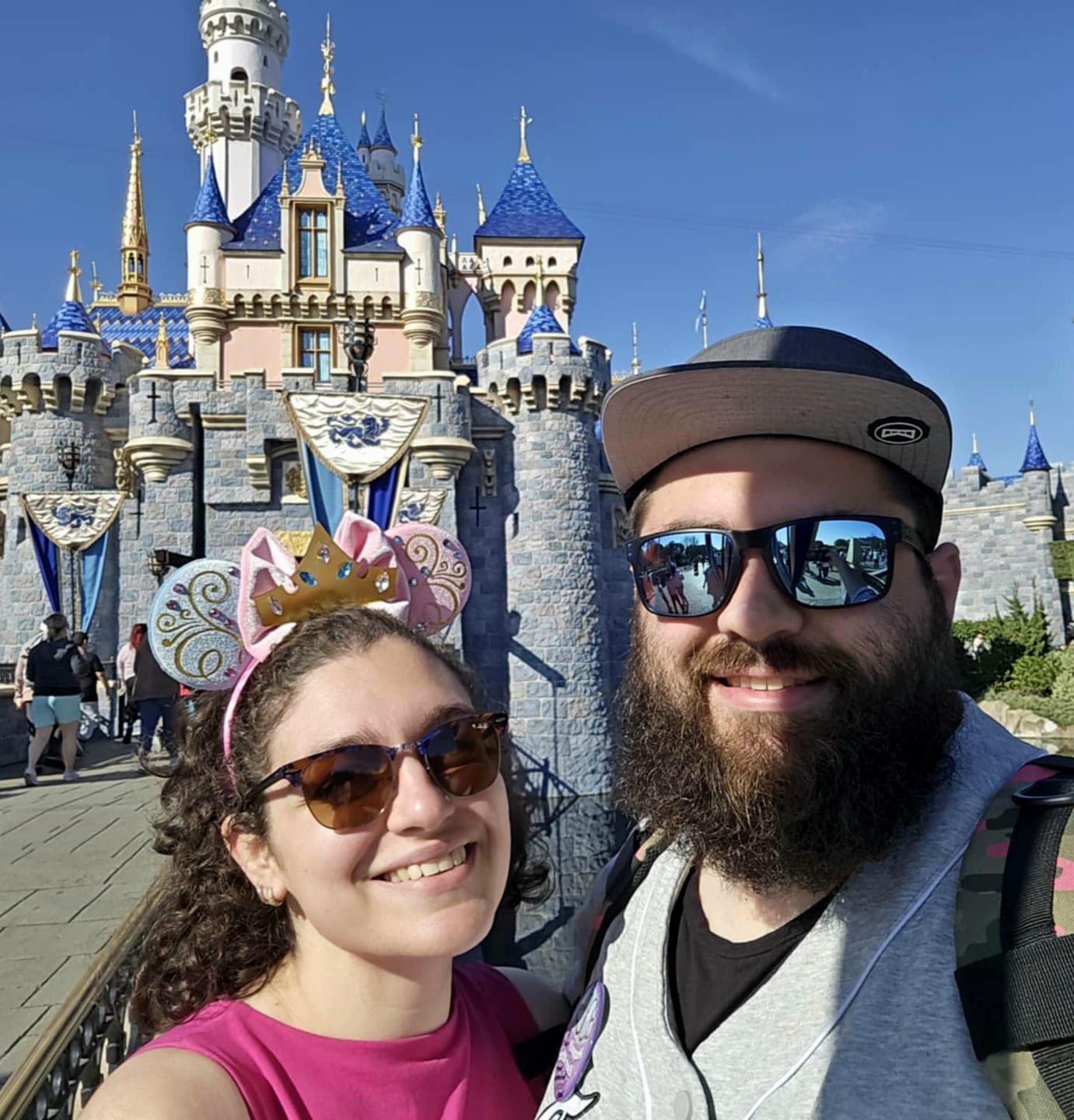 Customer photo review of Aurora Velvet Mickey Ears