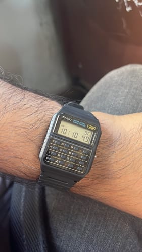 Customer photo review of Reloj Calculadora Casio Vintage CA-53W-1Z Negro