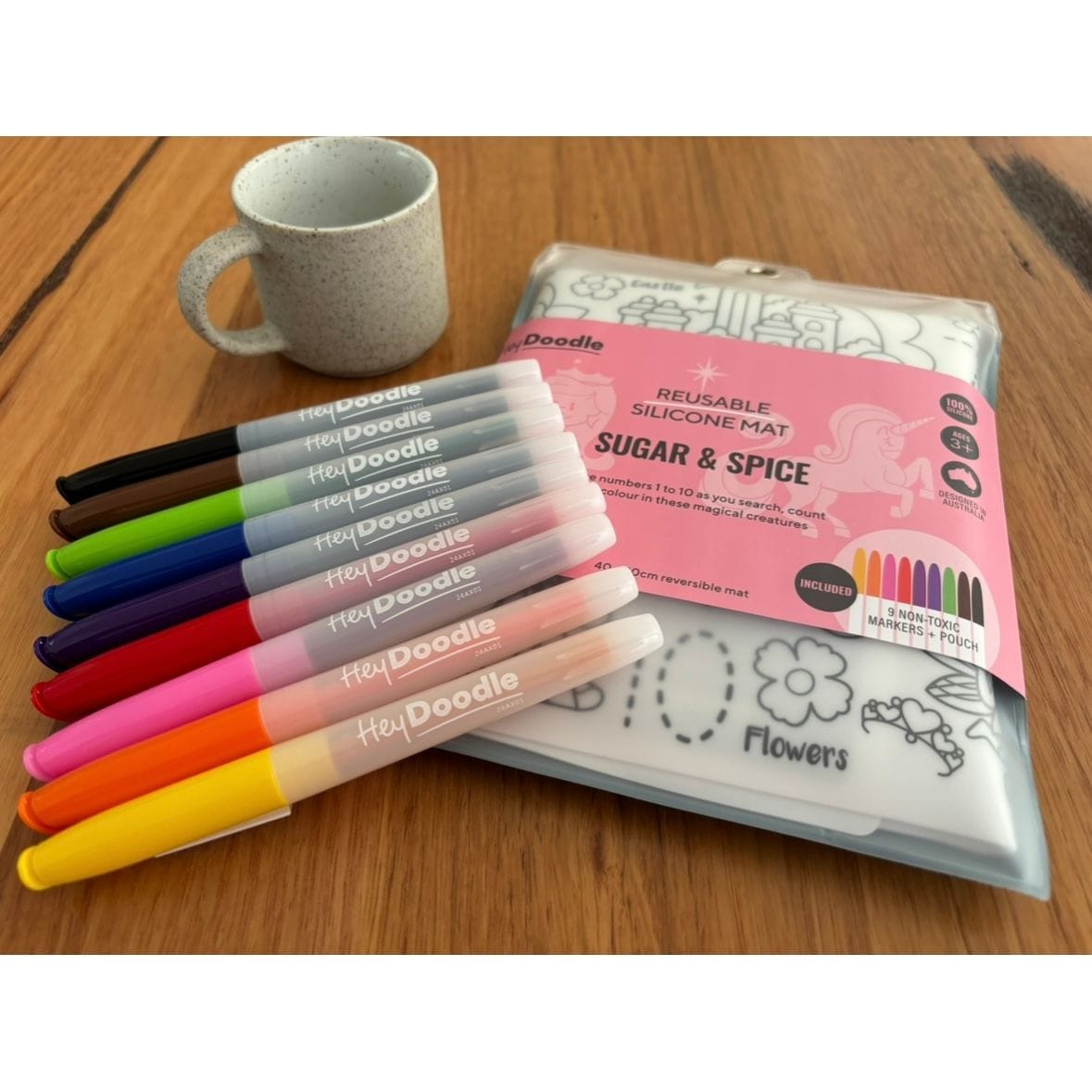 Customer photo review of Sugar & Spice Classic Colouring & Doodle Mat