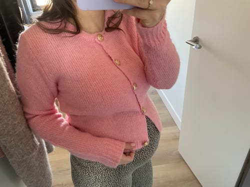 Customer photo review of Vestje Sterre Roze