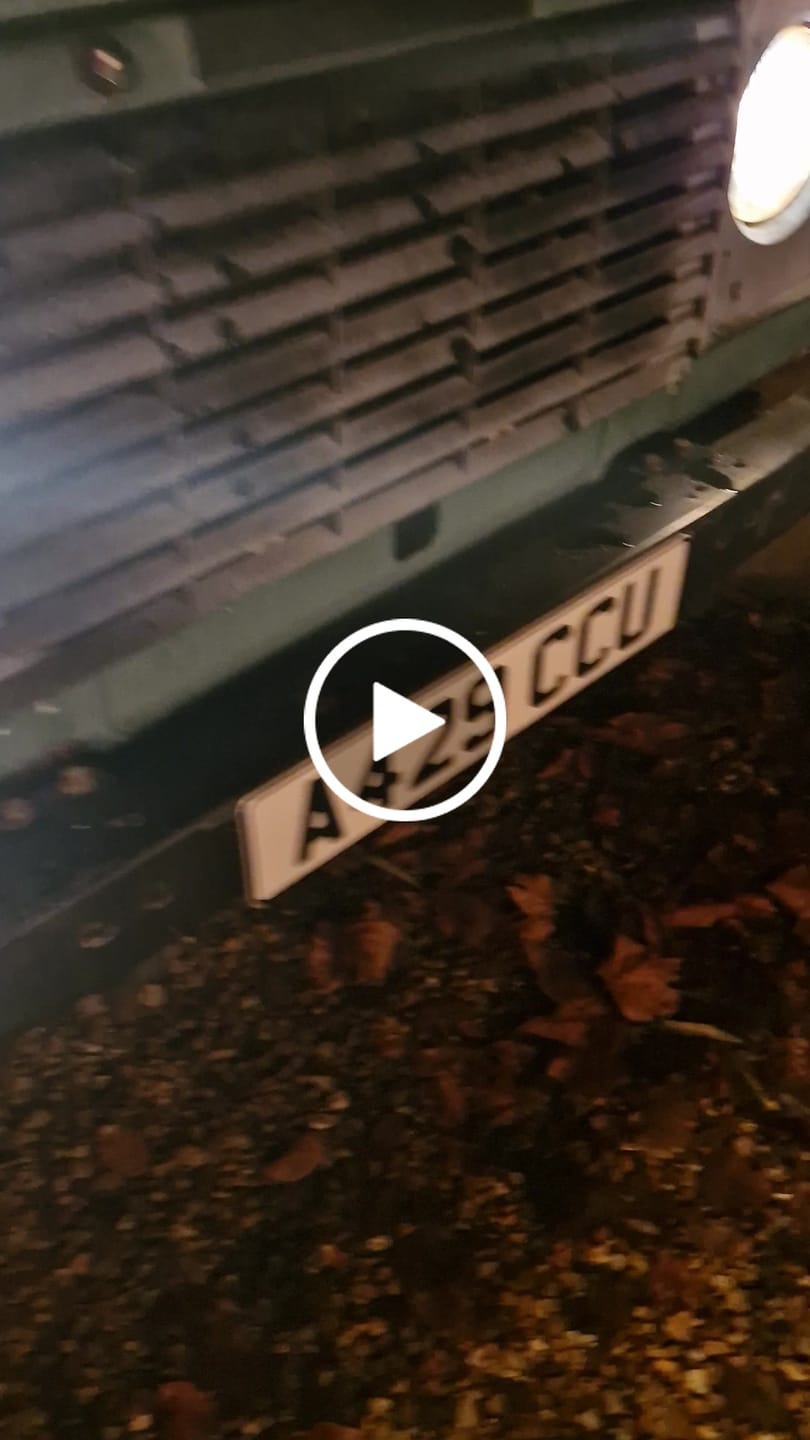 Customer video review of Metal Pressed Oblong & 11x8 Number Plates
