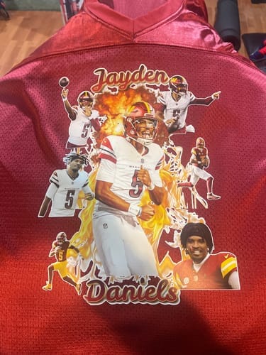 Customer photo review of Custom Replica Football Jersey for Men Women Youth Personalized Practice Shirts