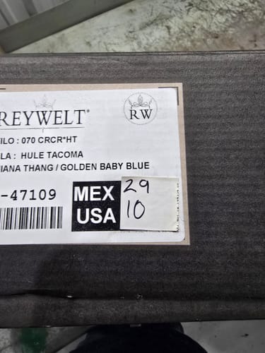 Customer photo review of BRONCO BLUE | MEN’S COWBOY BOOTS