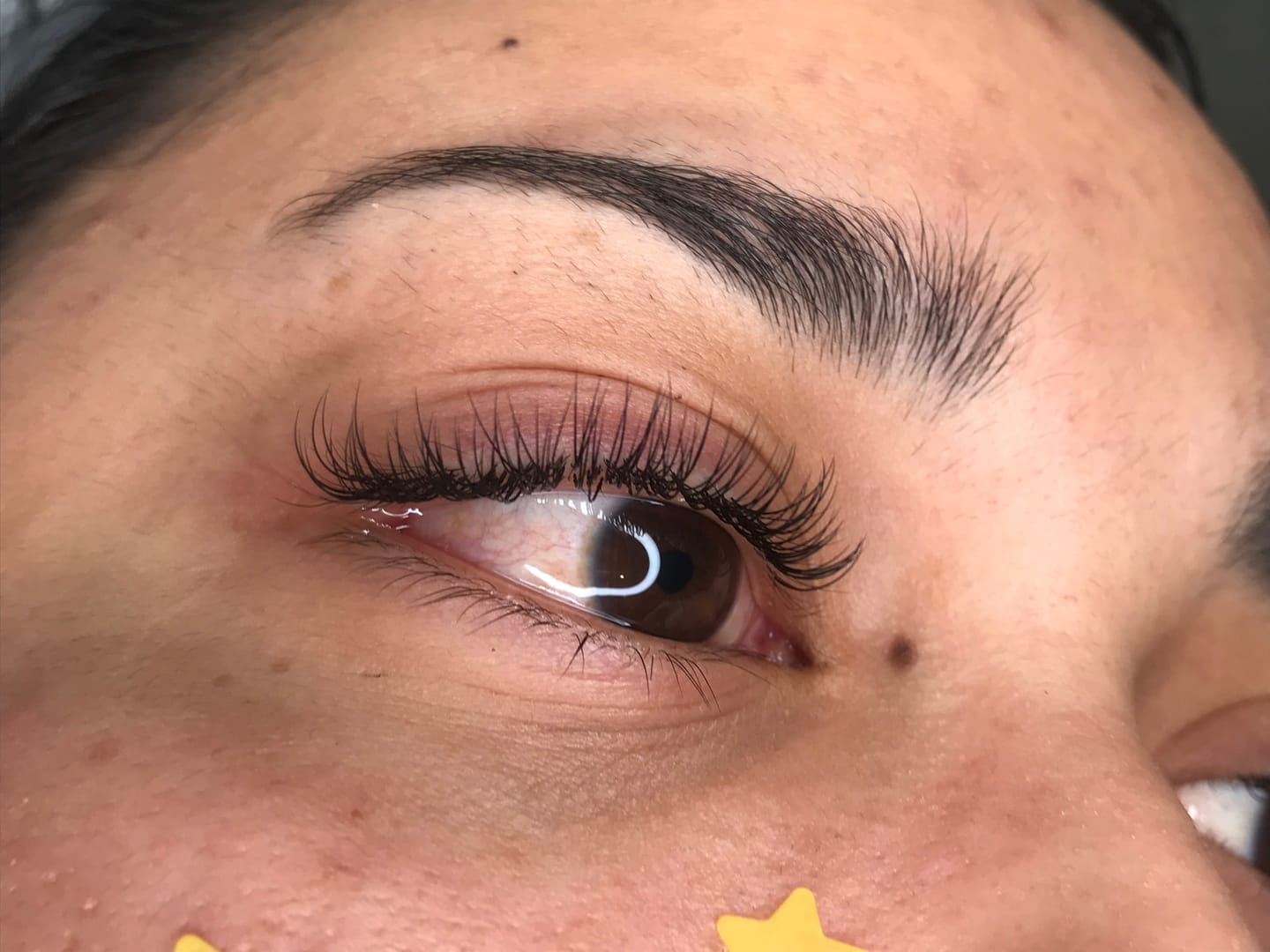 Customer photo review of Mixed Classic Lashes