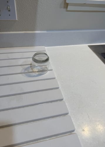 Customer photo review of Stone Dish Drying Mat