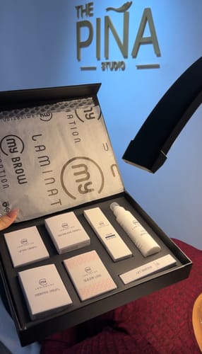 Customer photo review of Lamination Kits for Lashes and Brows | My Lamination