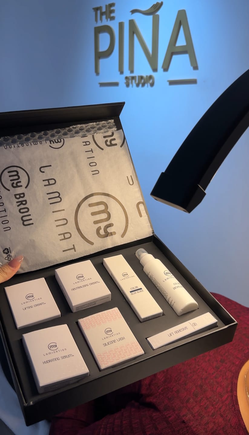 Customer photo review of Lamination Kits for Lashes and Brows | My Lamination