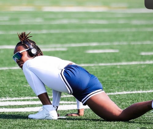 Customer photo review of Quantum Speed: Football Cleats - White - Team Colors
