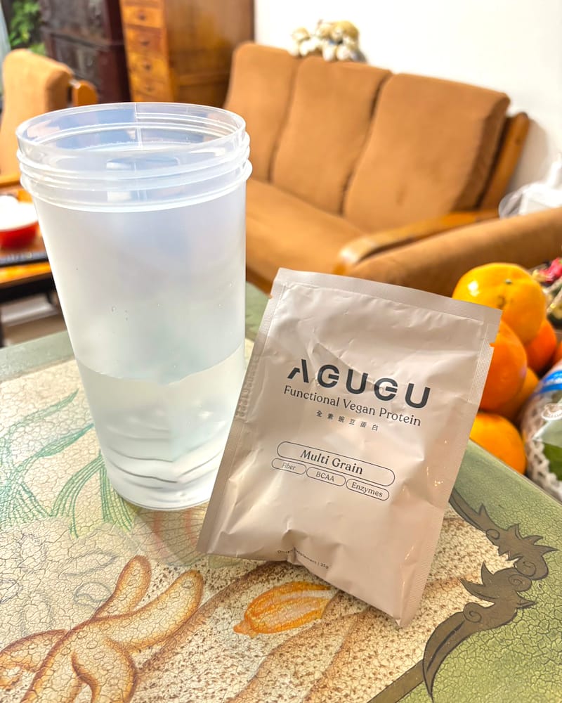 Customer photo review of 全素 豌豆蛋白飲－隨手包｜綜合穀物風味