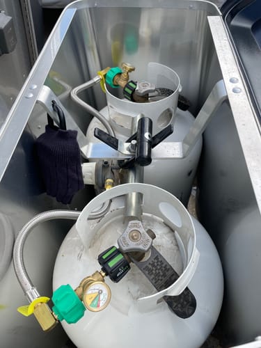 Customer photo review of GasStop Gas Safety Shut-Off w/ Airstream Installation Kit