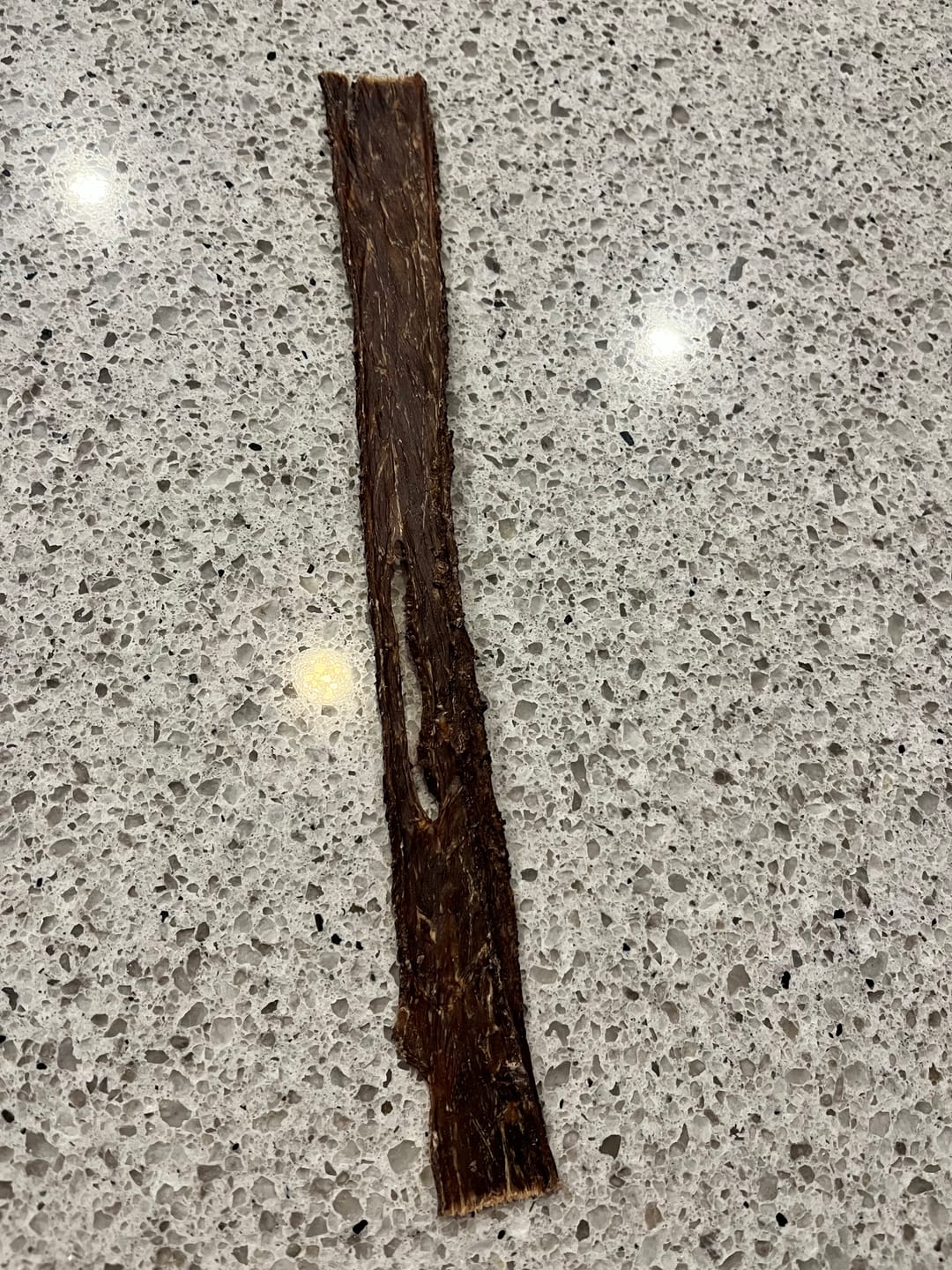 Customer photo review of 12 Inch Beef Jerky Strip