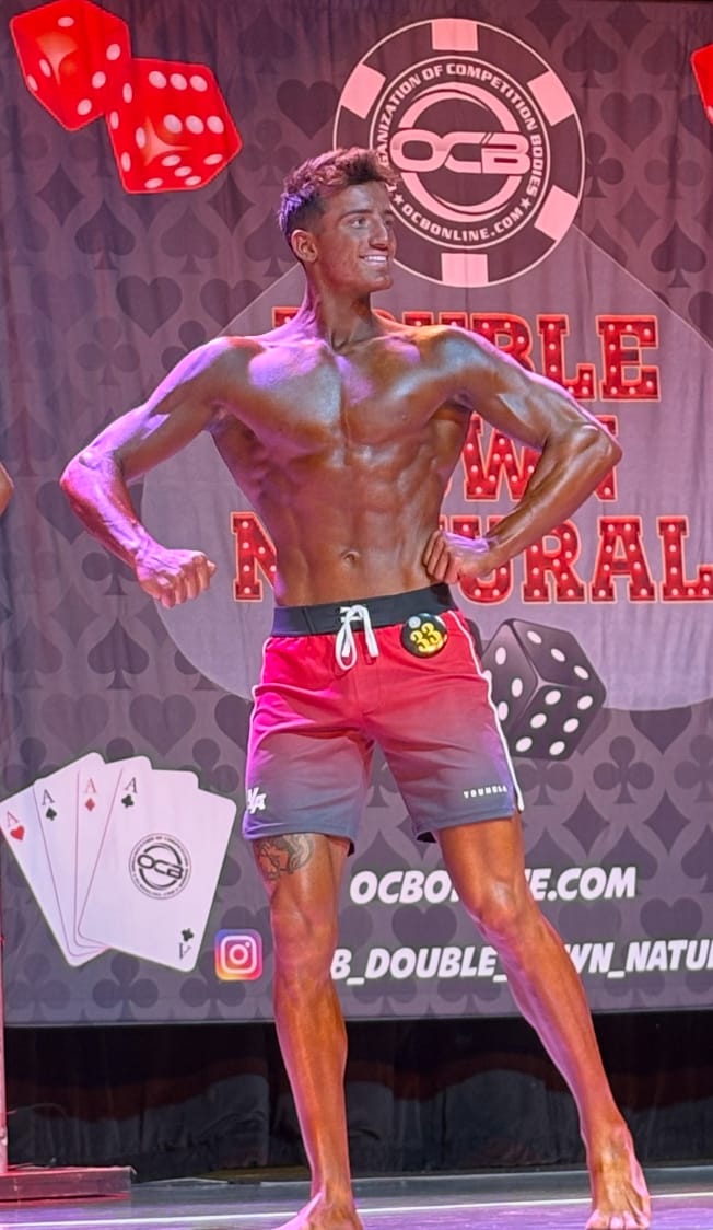 Customer photo review of 1067 - Men's physique Stage Shorts