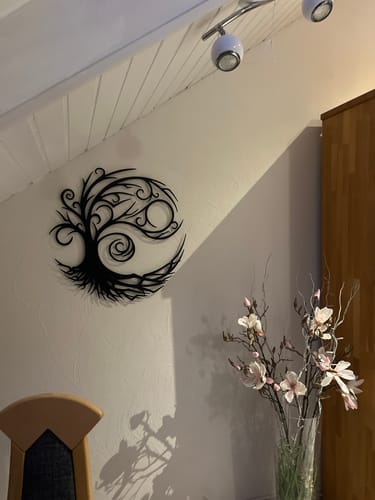Customer photo review of Déco Murale Métal - Arbre de vie (T2)