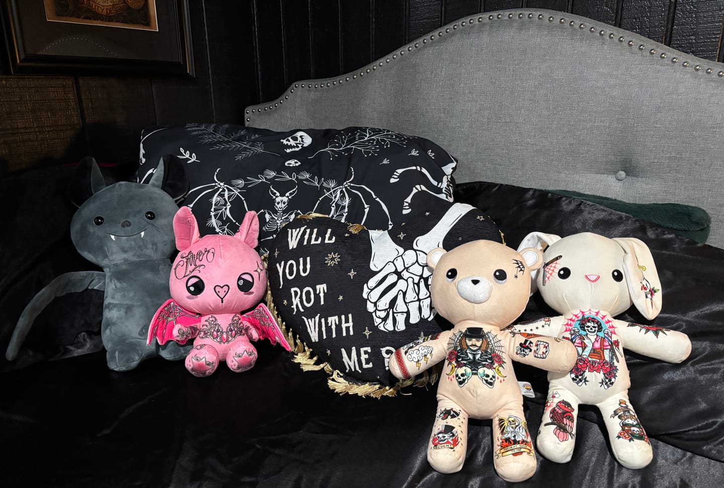 Customer photo review of Rosie the Bat Plushie