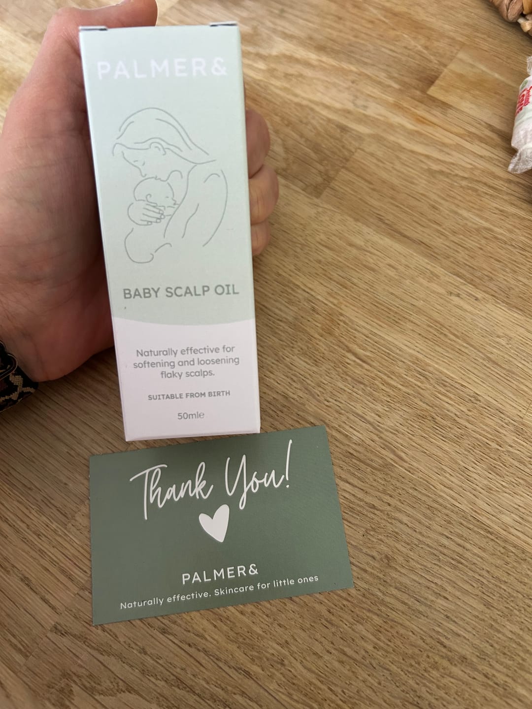 Customer photo review of Baby Scalp Oil