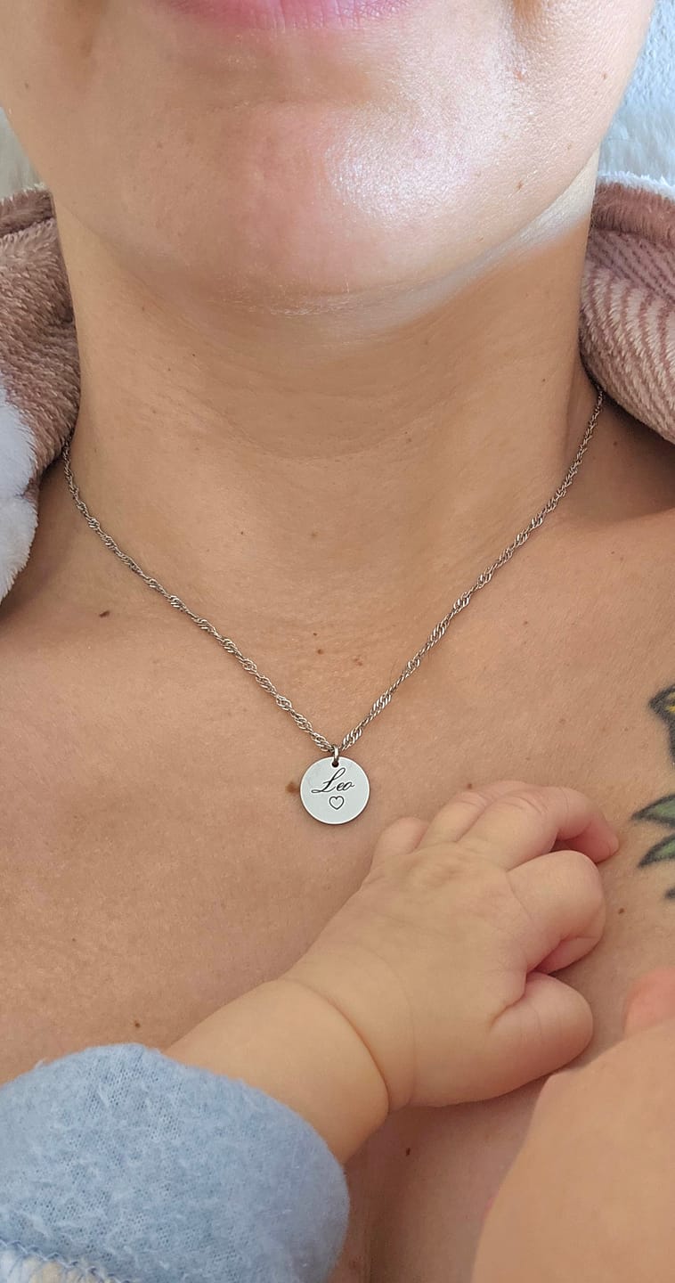Customer photo review of Collar Sensación - Personalizado
