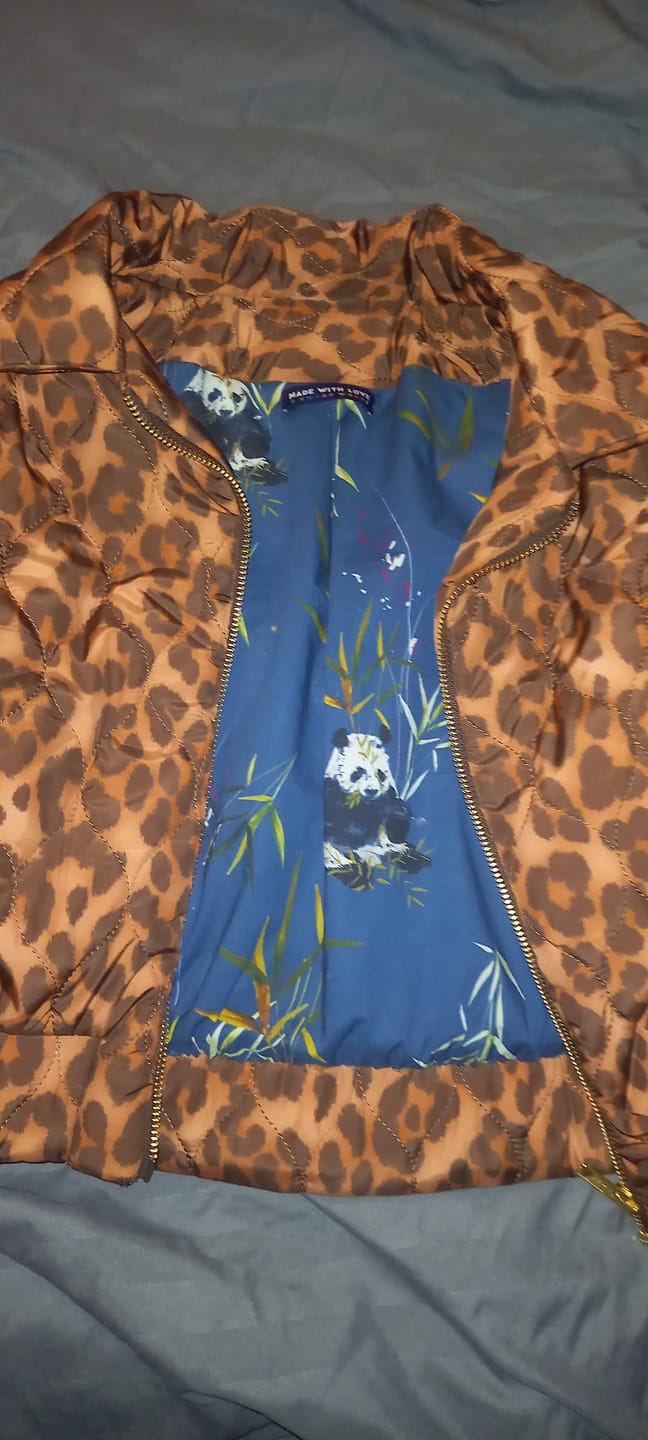 Customer photo review of YKK Brass Metal Open End Zip - 66cm