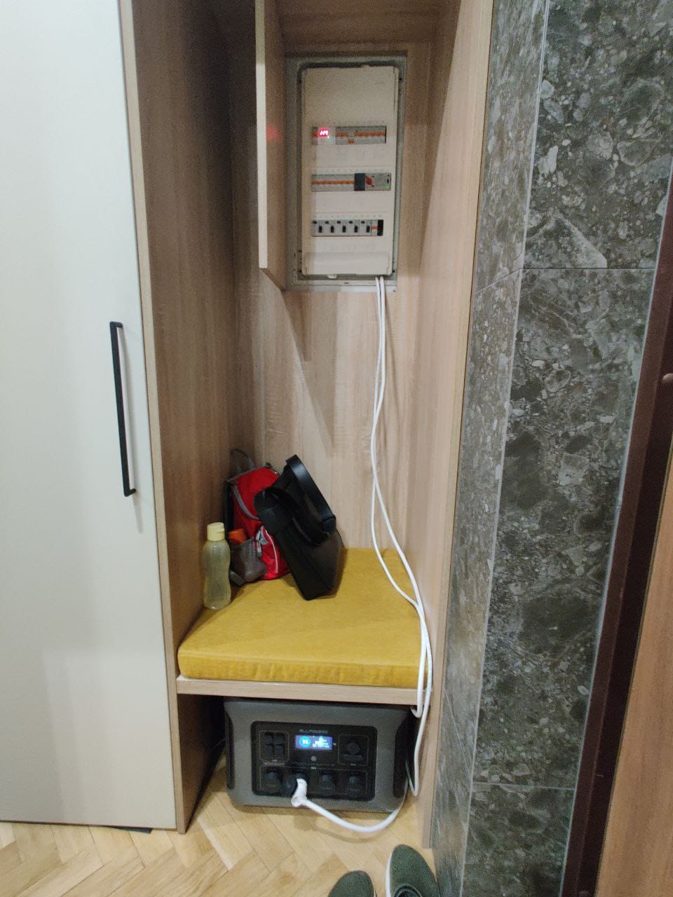 Customer photo review of ALLPOWERS R2500 Portable Home Backup Power Station 2500W 2016Wh