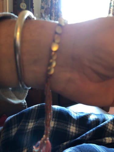 Customer photo review of 3 Tibetan Bracelets of Fortune