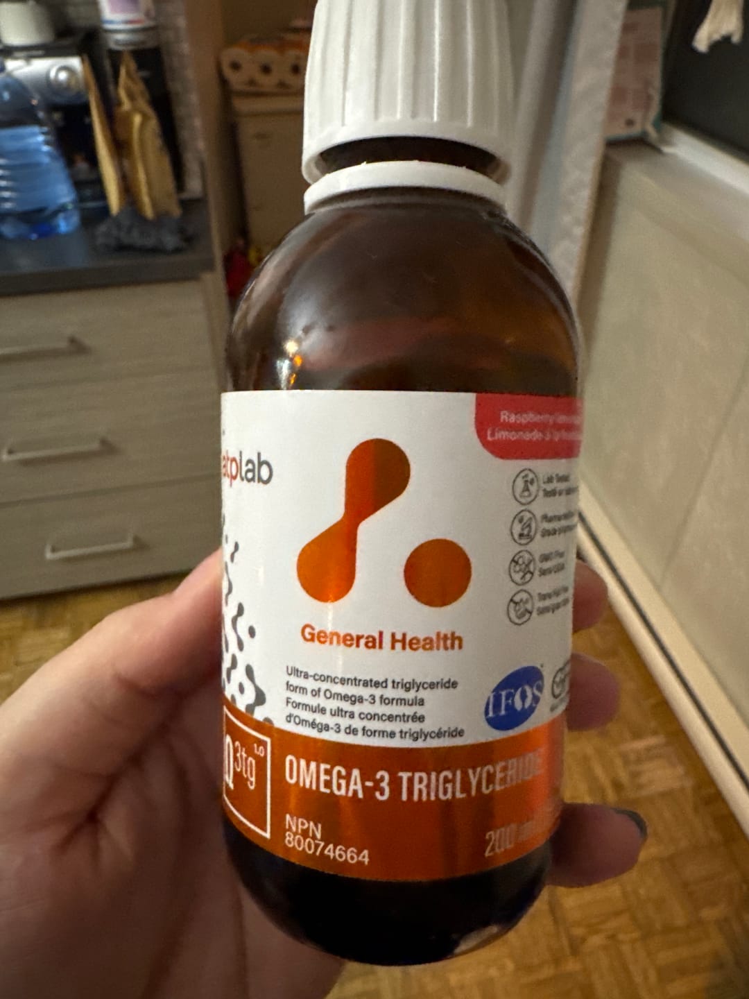 Customer photo review of ATP LAB - Oméga-3 Triglycéride 200mL