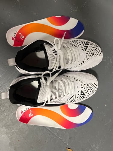 Customer photo review of Game Day Pro Performance Insoles