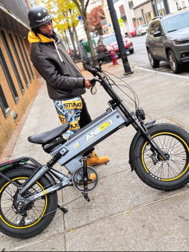 Customer photo review of 2025 Upgraded A8 Pro Max 52V eBike