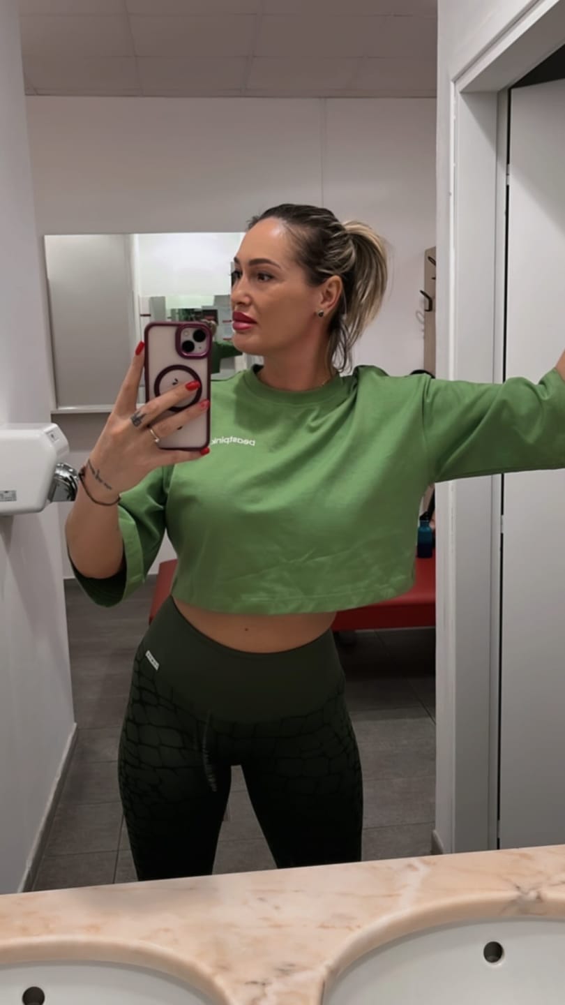Customer photo review of Leggings All-up Cocco Verde