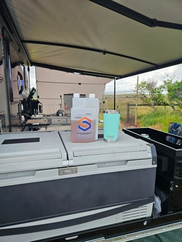 Customer photo review of The Standard Squeeze (Double Shot)