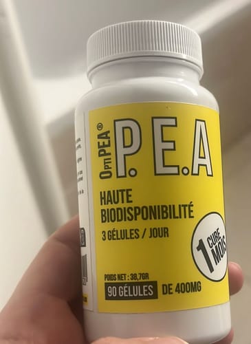 Customer photo review of PEA Premium - OptiPEA® 400mg