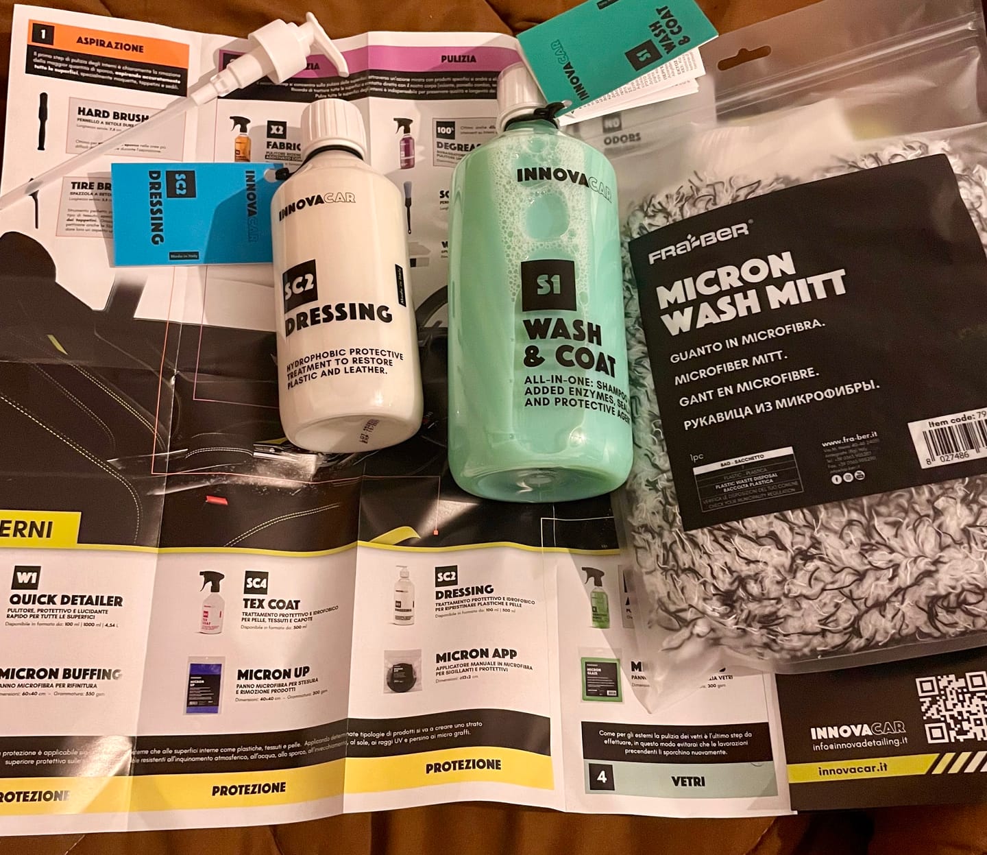 Customer photo review of S1 WASH&COAT DI INNOVACAR SHAMPOO NANOTECNOLOGICO AUTOLUCIDANTE PROTETTIVO E SIGILLANTE PER AUTO