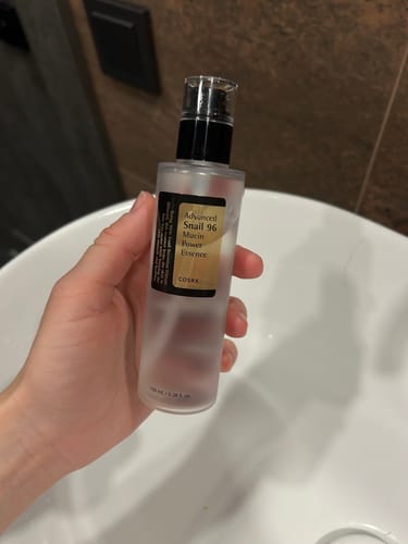 Customer photo review of COSRX Advanced Snail 96 Mucin Power Essence veido esencija su sraigių mucinu (pažeista pakuotė)