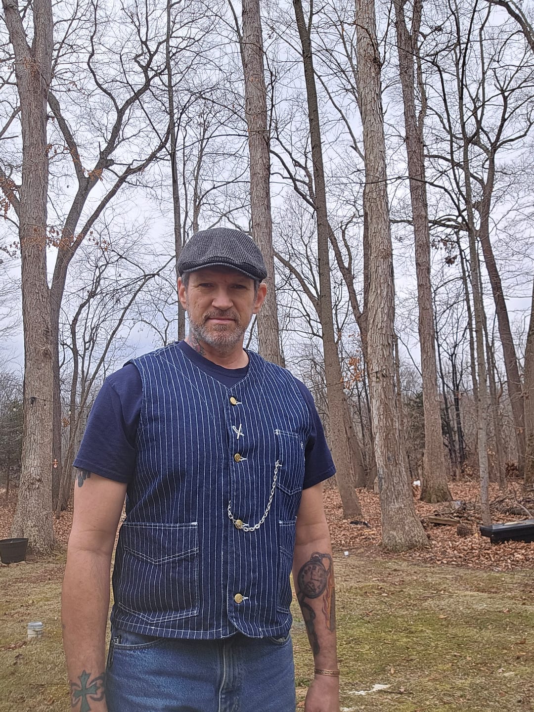 Customer photo review of 1930s Wabash Railway Work Vest
