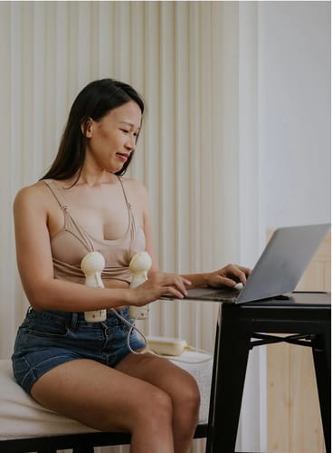 Customer photo review of Skye Basic Pump Bra