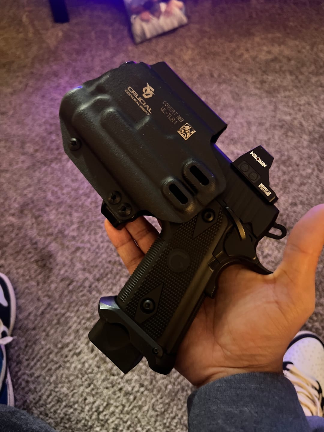 Customer photo review of Universal Light Covert IWB Holster