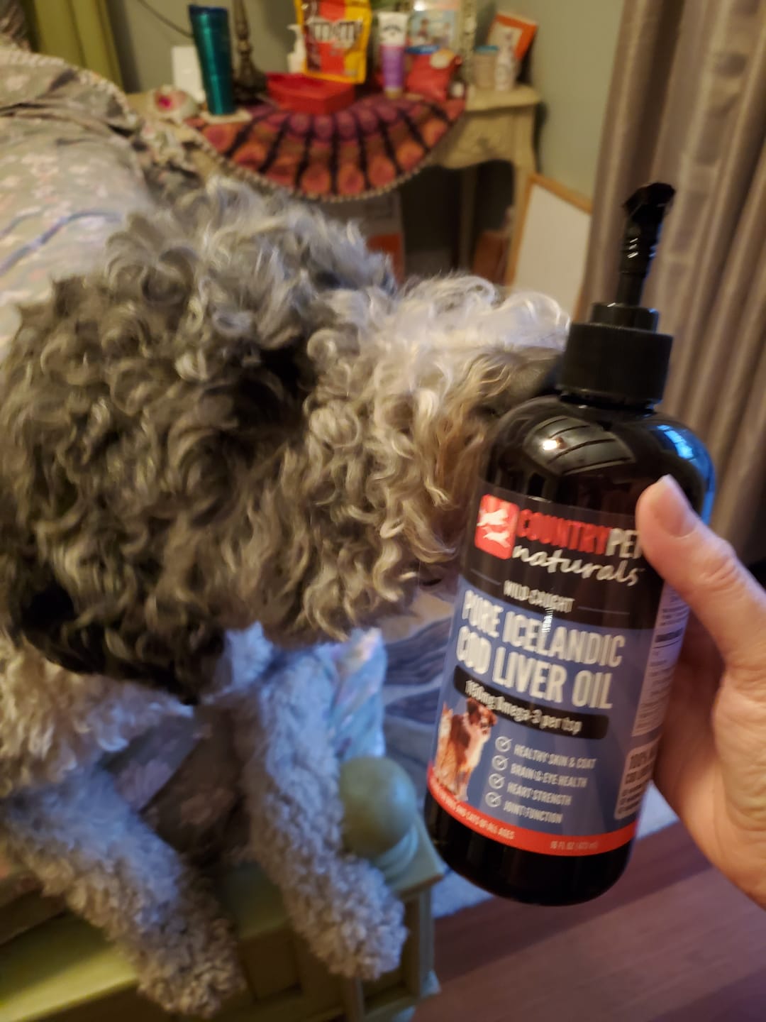 Customer photo review of Pure Wild-Caught Cod Liver Oil - 16oz