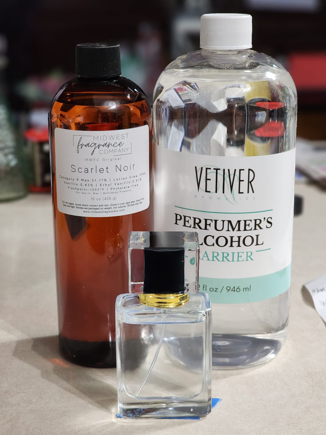 Customer photo review of Perfumer's Alcohol
