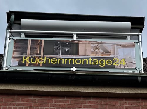 Customer photo review of Fahne inkl. Druck