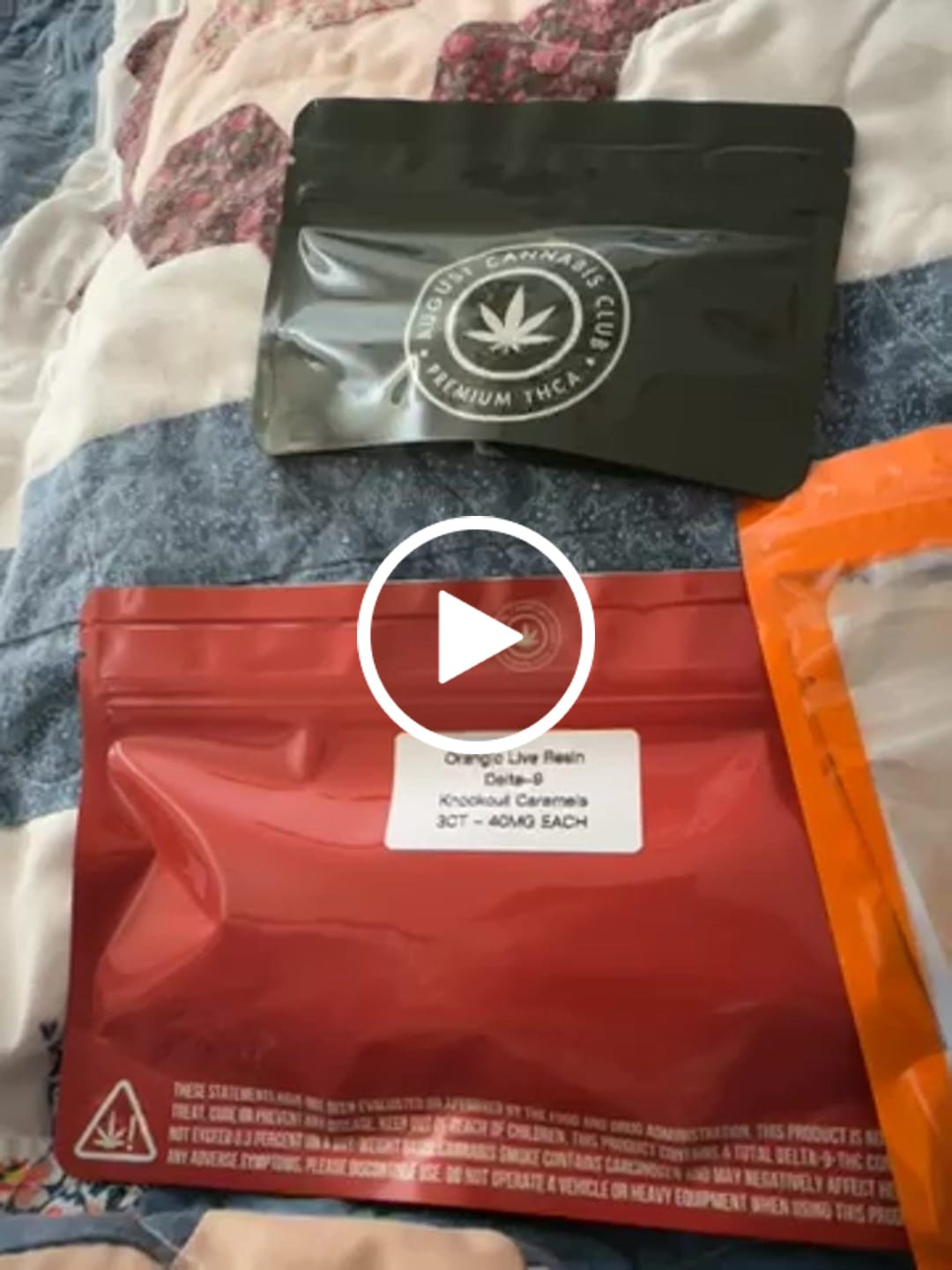 Customer video review of Craft Organic Live Resin Caramels